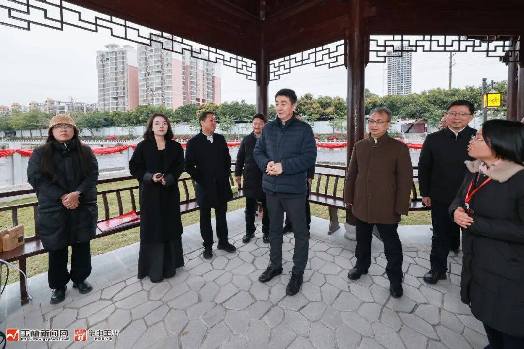 王琛检查指导玉林“佼佼街”迎春花事筹备工作_活动_连心岛_消费