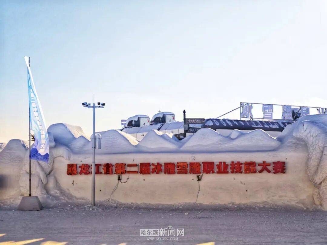 零下20℃的热血创作｜黑龙江冰雪雕技能大赛又“上新”一批艺术珍品