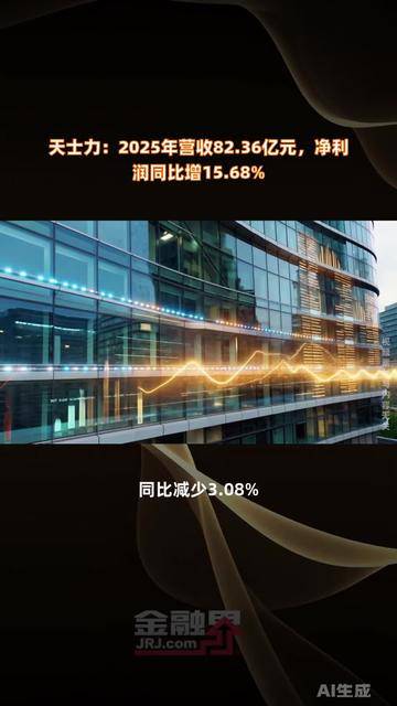 天士力:2025年归母净利同比增长15.63%