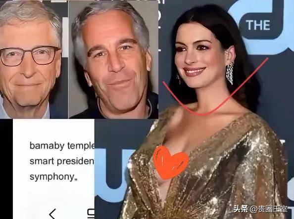已婚也逃不过！在爱泼斯坦的安排下 比尔盖茨和安妮海瑟薇会面