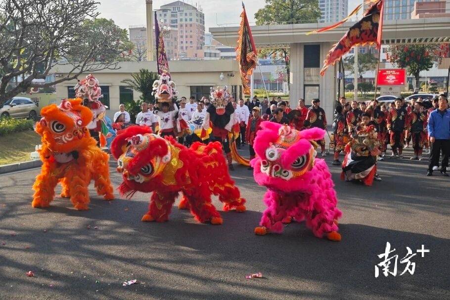 年味黄江|锁定大年初一,黄江邀你共赏麒麟醒狮贺新春!_舞步_社区_狮子