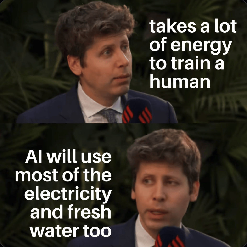 奥特曼：人类吃 20 年饭不如训练 AI，全网炸了，网友：你再说一遍？