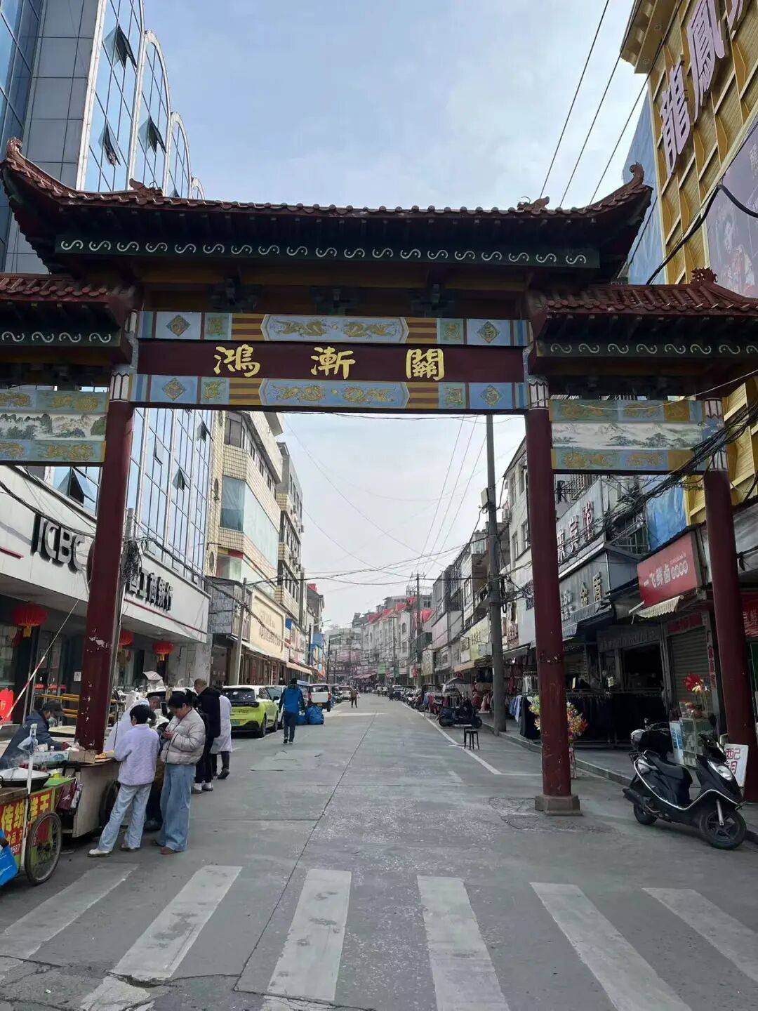 走进天门鸿渐老街...._中街_大道_城市