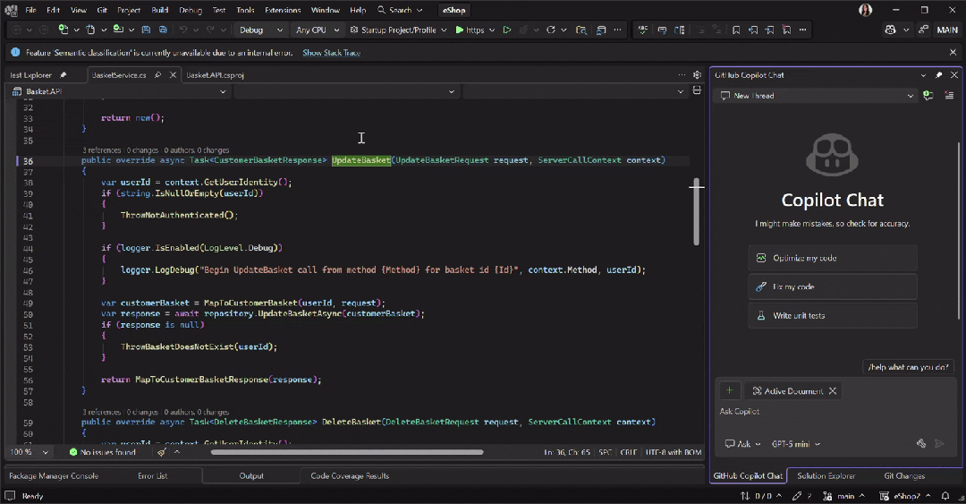 【译】 github copilot testing for .