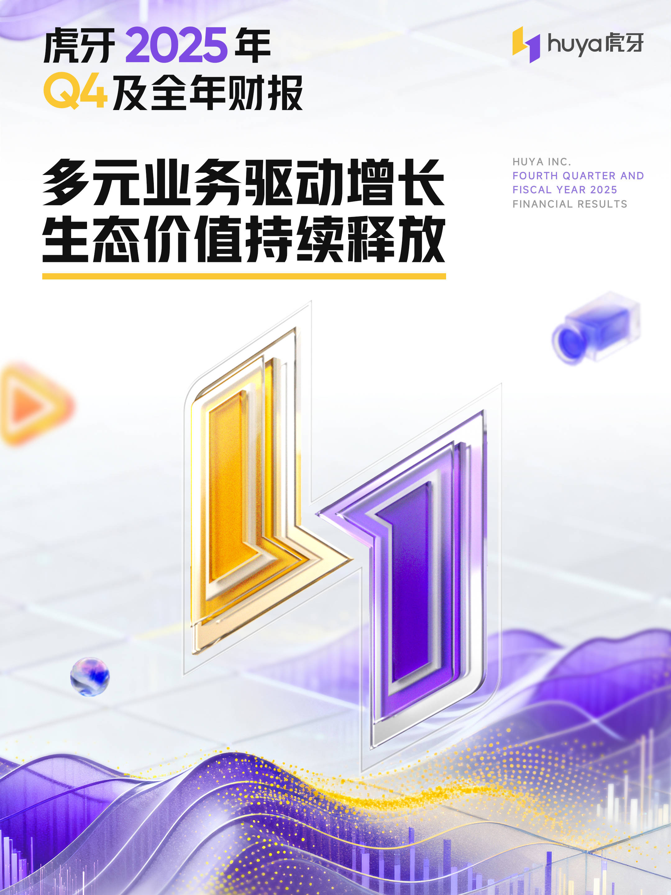 虎牙发布2025年Q4及全年财报: 全年总收入增长7%至65亿元_游戏_直播_公司