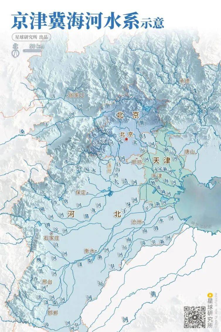 滹沱河是海河水系的主要河流之一,发源于山西繁峙县泰戏山桥儿沟村一