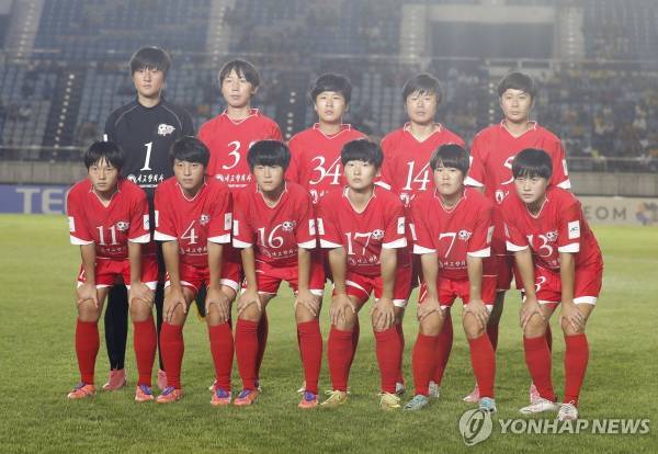 朝鲜一女子足球队将访韩参加女足亚冠比赛