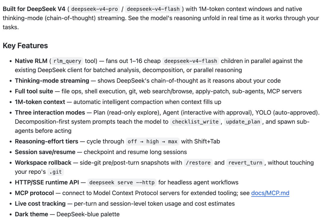 “DeepSeek版Claude Code”，Github 2.3k星