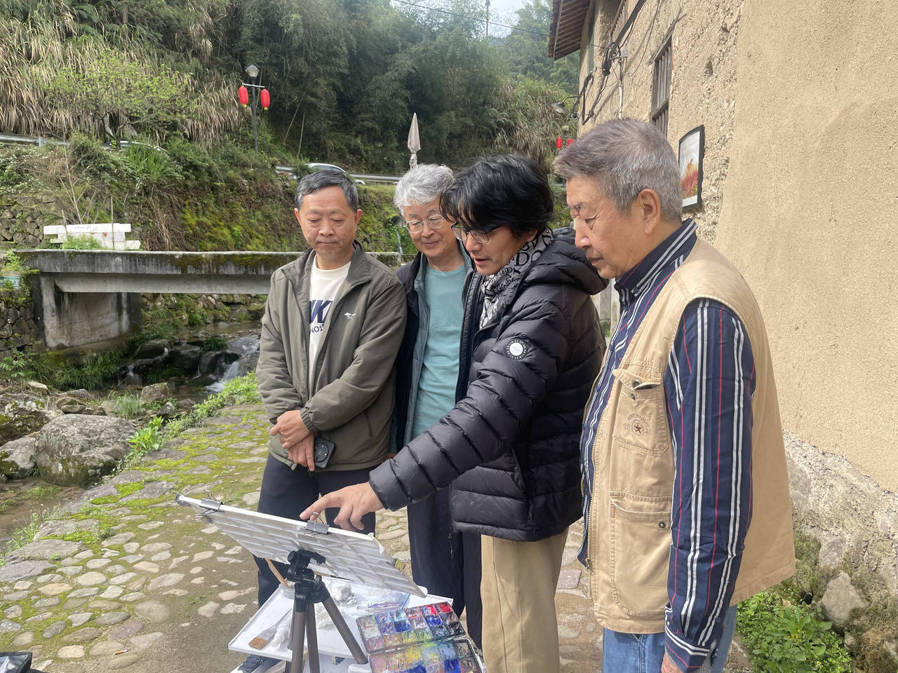 “流量”变“留量”，艺术写生直播带“富”松阳乡村
