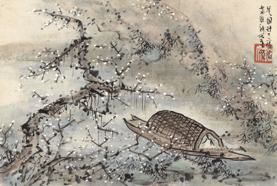刘知白山水,笔墨之高,已入化境!