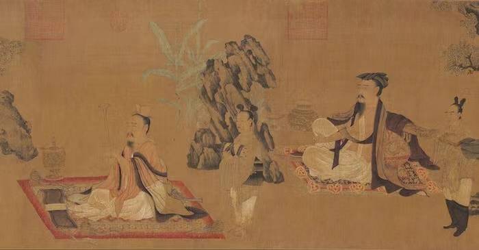 他曾为唐代《高逸图》补笔：徐子鹤艺术展出