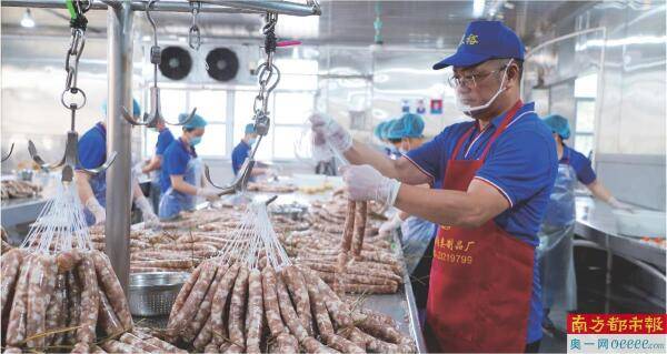 黄圃腊味产值超30亿 品牌估值破50亿