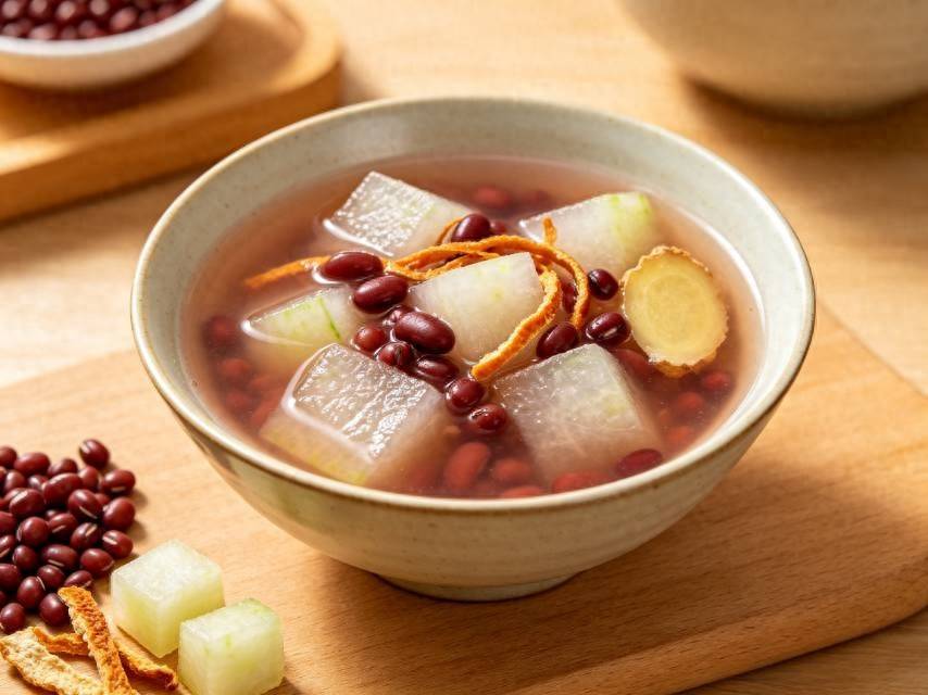 原创            小姨让我从大暑喝到三伏天结束，去湿掉秤，腰围小了，整个人清爽
