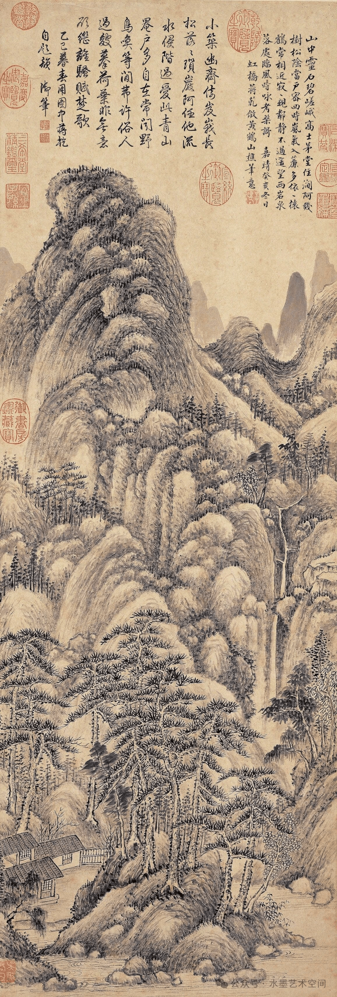 蒋嵩、蒋乾 | 明代浙派后期重要代表画家！