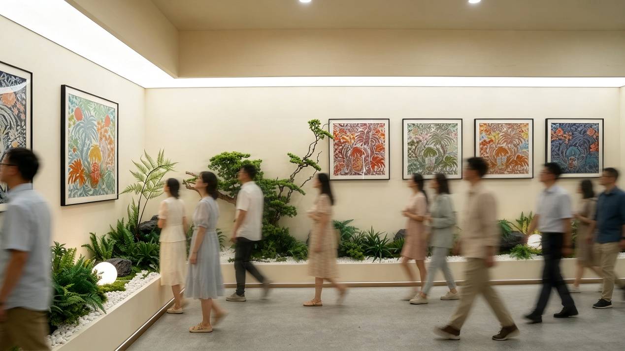 中建·玖上琅宸「瑾庭210」：中心之上，一座可居住的“画家的花园”