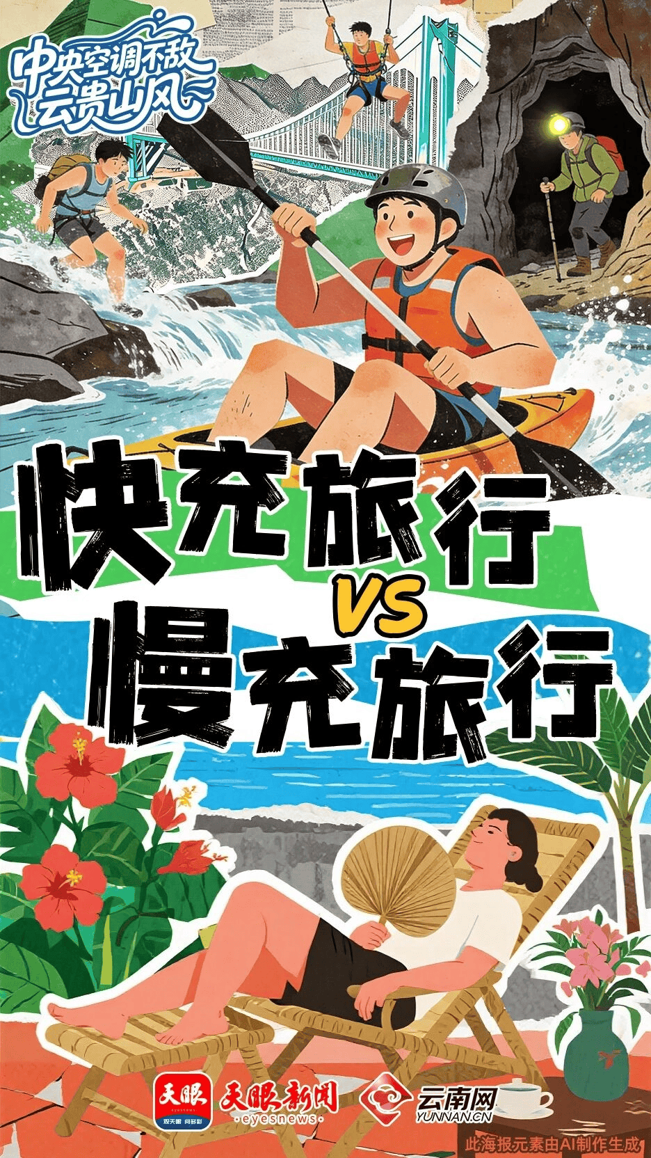 快充旅行VS慢充旅行，选贵州还是云南？！
