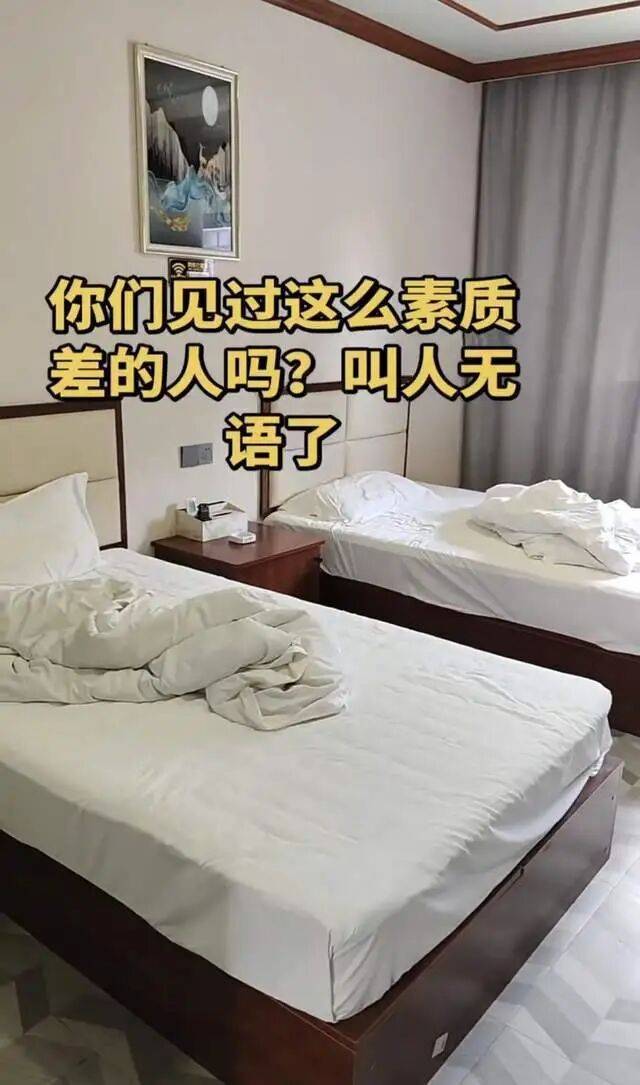 女子住安徽一酒店退房时带走毛巾浴巾拖鞋电水壶，酒店：外地来走亲戚的，她亲戚登记的信息，亲戚承诺按价赔偿，不值钱就没报警