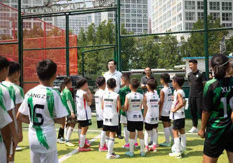 中国足协主席宋凯在京调研 肯定基层足球青训成果