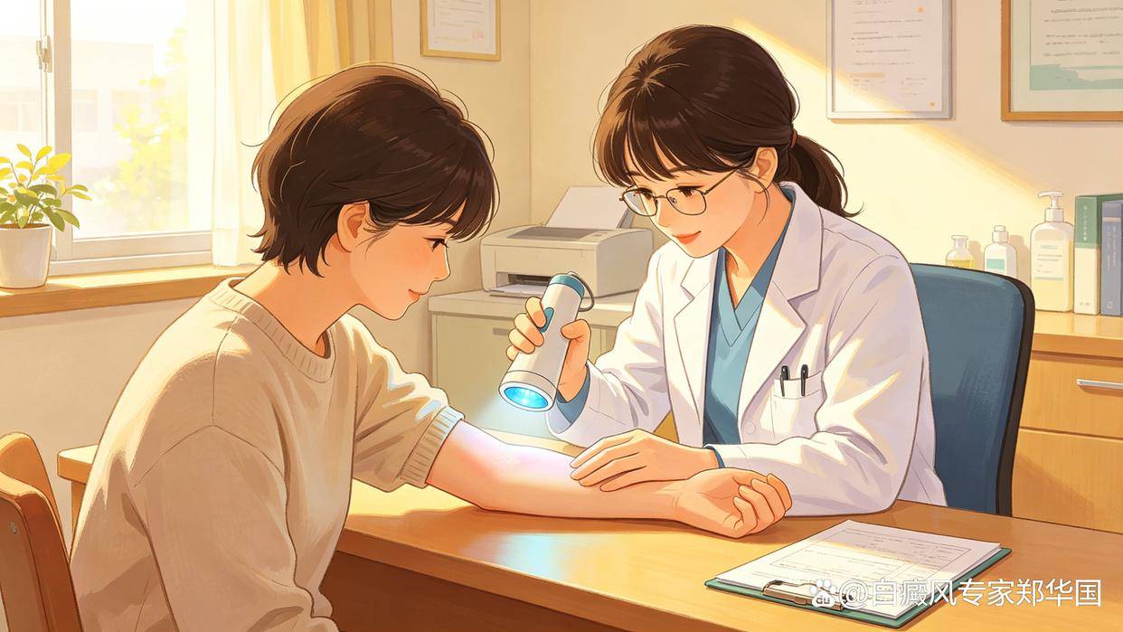 4岁白发女童确诊白癜风