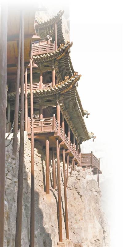 悬空寺，为什么要悬空而建？ (pic3)