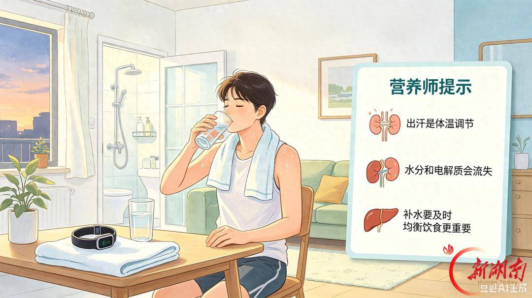 汗流浃背≠身体排毒 带你了解出汗真相