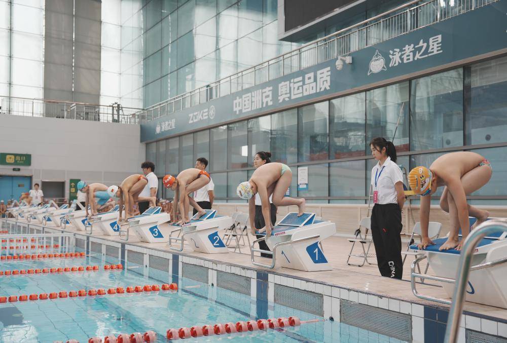 逐浪奥体，泳动泉城！第六届“沈鹏杯”济南游泳系列赛开赛