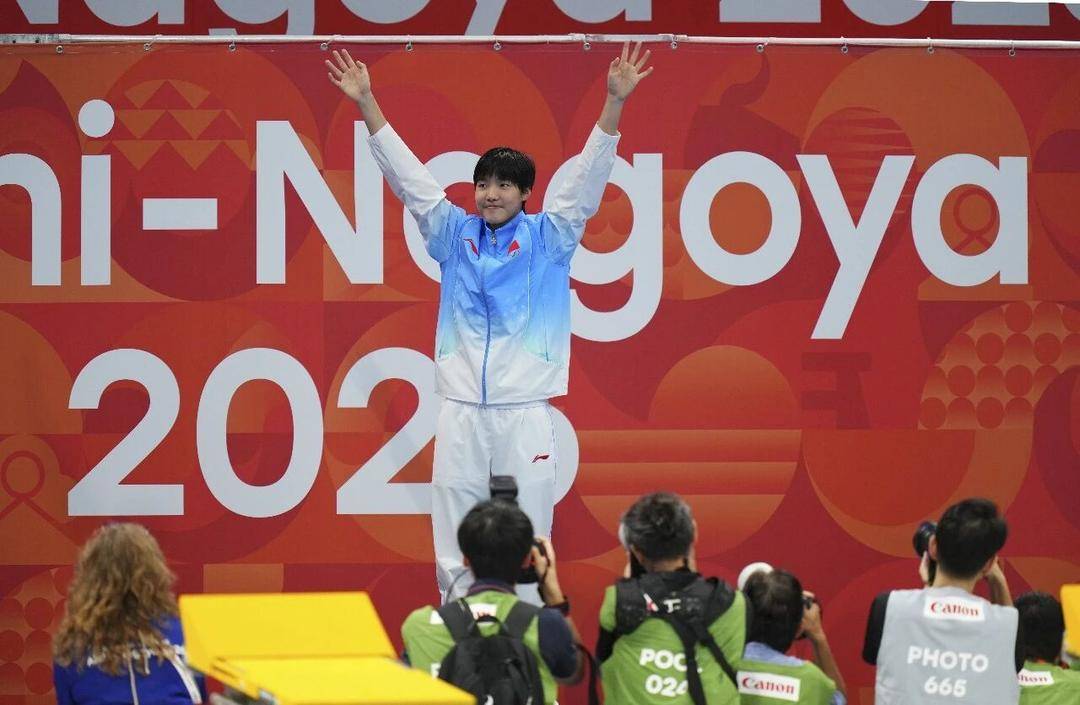 6金1银2铜!中国游泳队亚运首日五次改写赛会纪录