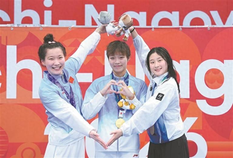 亚运会江西再添一金！南昌姑娘万乐天女子50米仰泳27秒47夺冠
