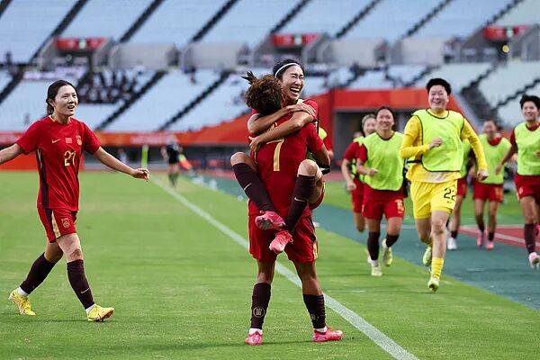 中国女足1比0战胜越南队，晋级四强！