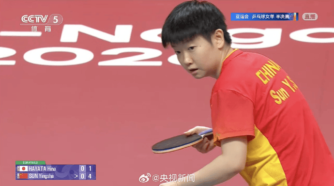 孙颖莎 vs 杜凯琹