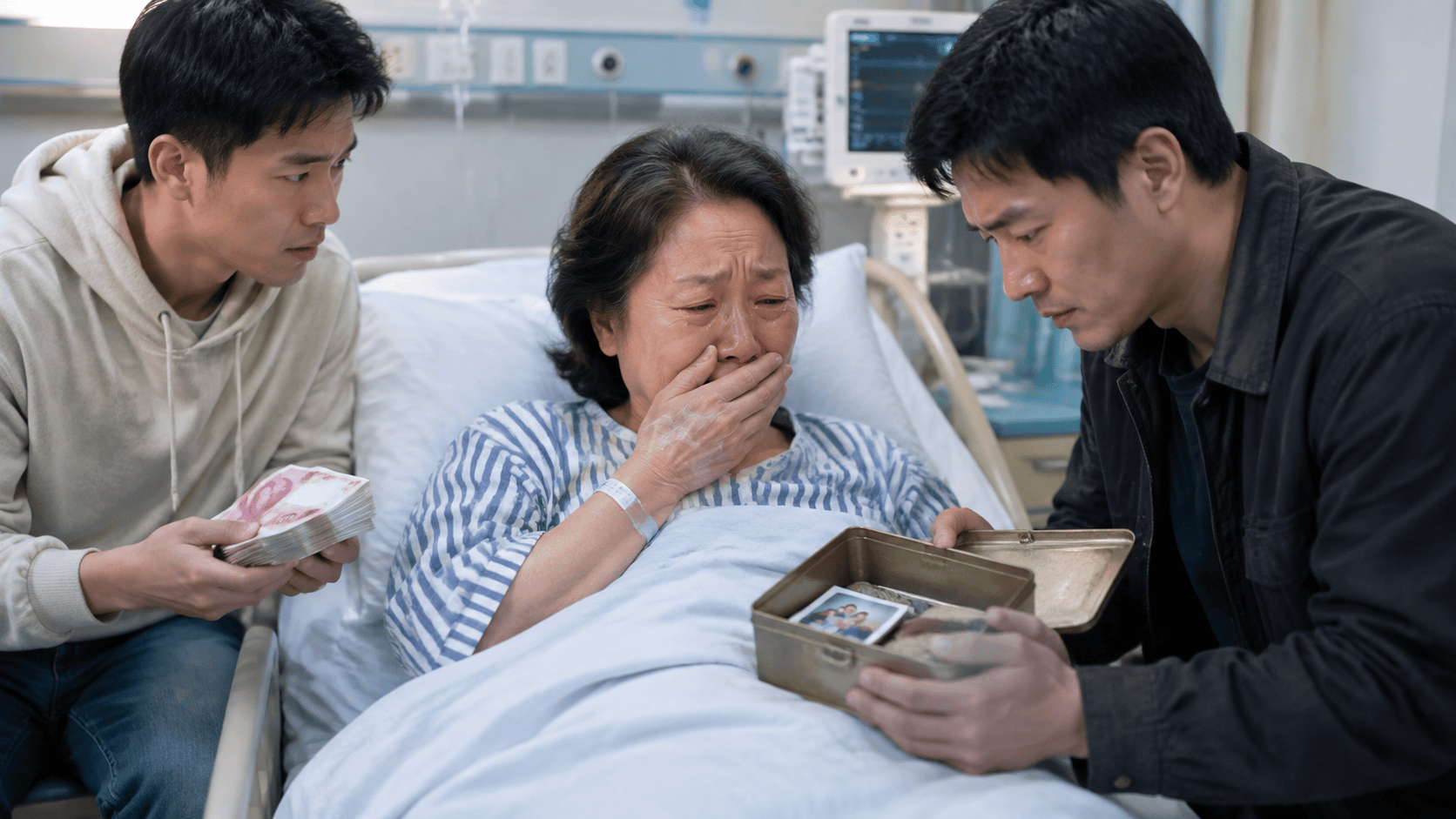 婆婆临终给儿子存折,却给我旧铁盒,打开后我泪崩:那是我的作业本