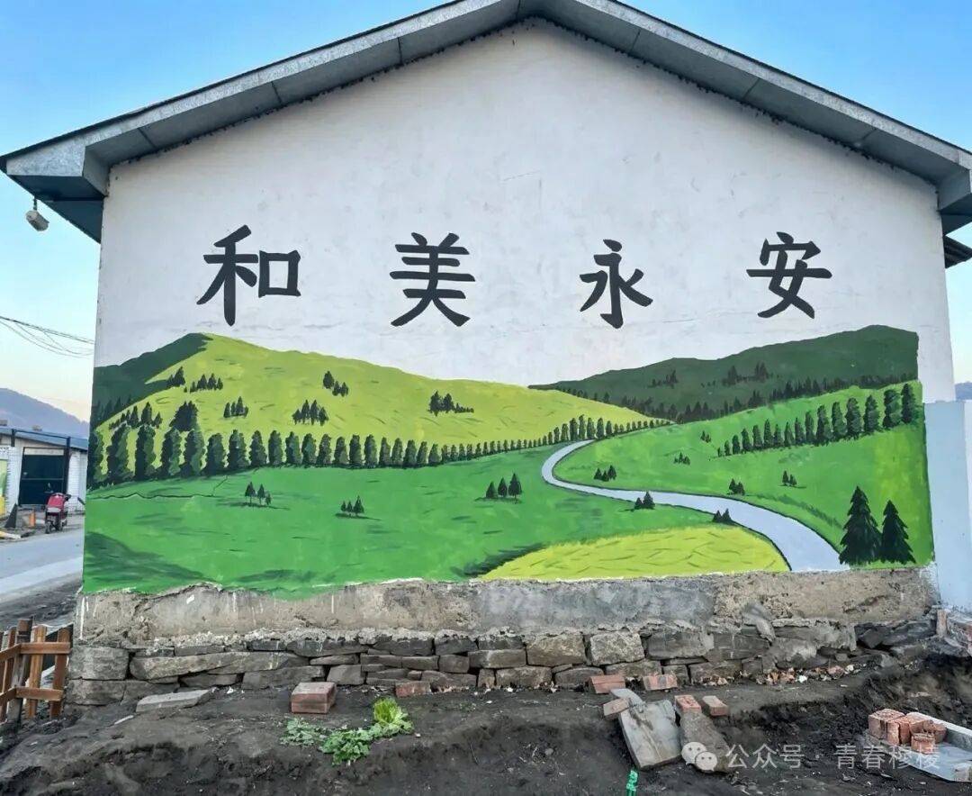 :基层团讯|画笔绘新颜 青春润乡野——马桥河镇团委组织青年志