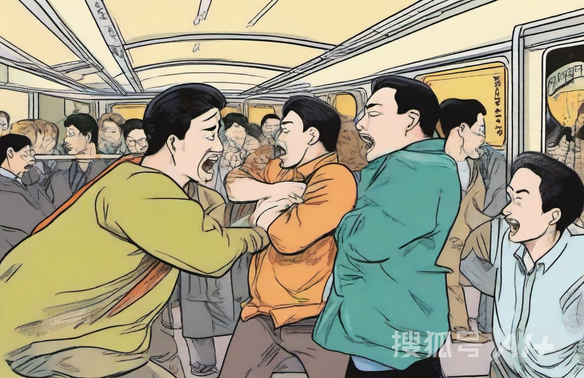 北京地铁:两名男子因互殴妨碍公共交通,被拘留