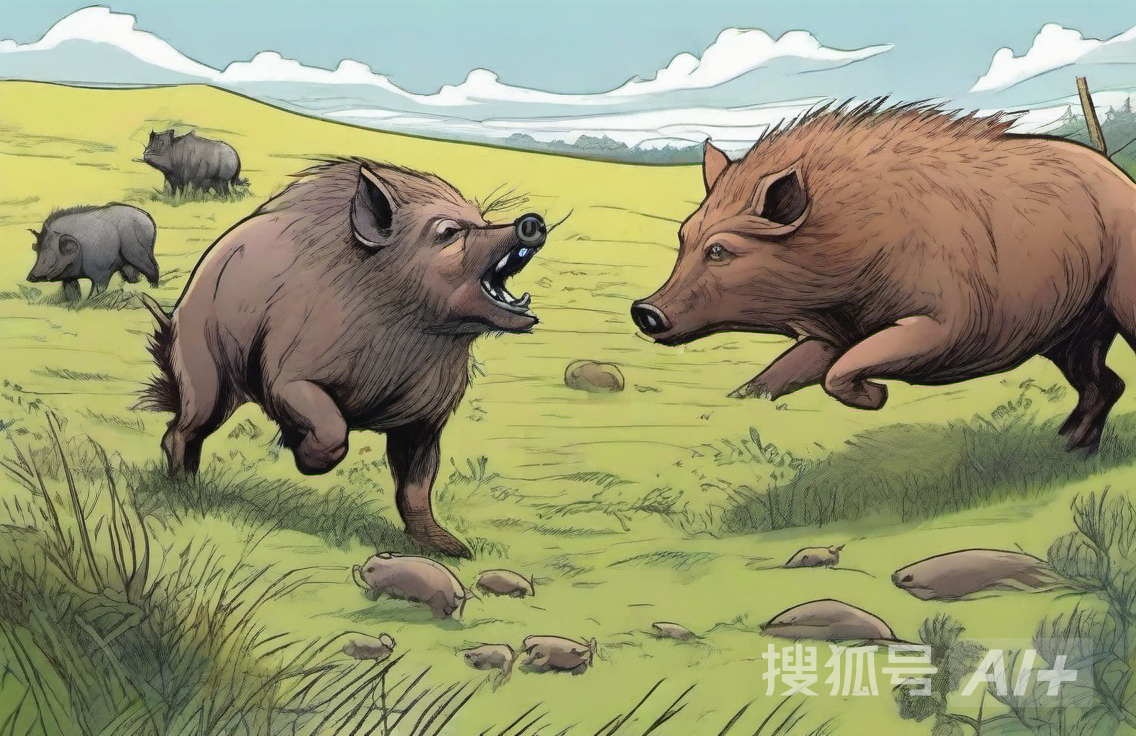 野猪与狼:草原上的生存策略与力量对决_狼群_智慧_html