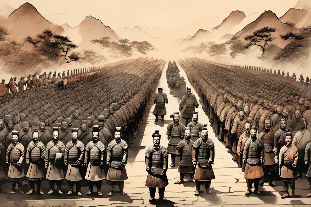 秦朝士兵为何不戴头盔?